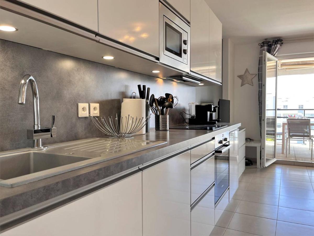 Charmant T2 Climatise Avec Grande Terrasse, Piscine Et Parking Privatif, Proche Plage Et Commerces. - Fr-1-251-441 Льо Лаванду Екстериор снимка